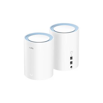 CUDY M3000(2-Pack) AX3000 Wi-Fi 6 Mesh 2.5G Solution