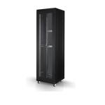 Шкаф напольный 24U 600x600x1255мм грузоподъемность до 500 кг. KB6624FFA